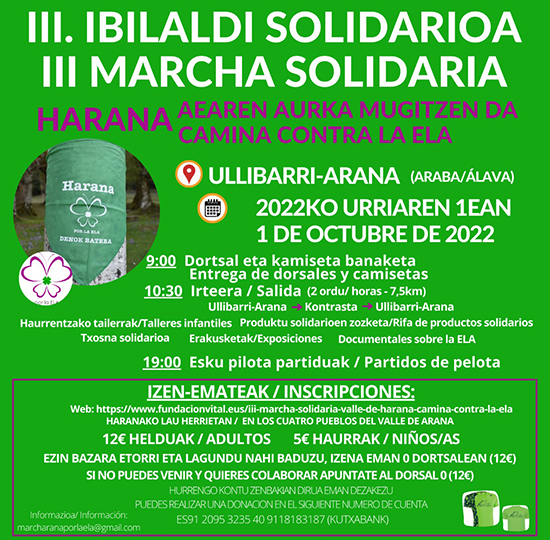 Programa Marcha Solidaria por la ELA